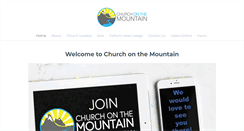Desktop Screenshot of churchonthemountain.org